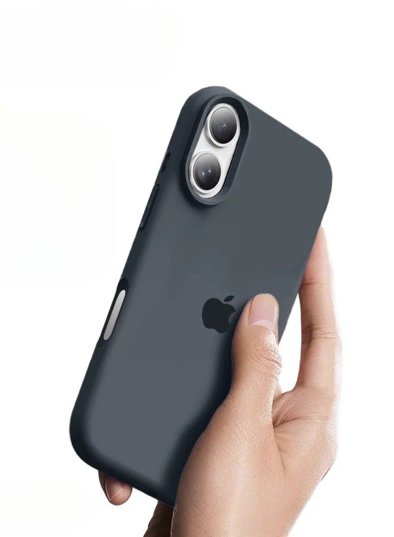 جراب iPhone 17، غطاء حماية كامل الجسم من السيليكون السائل لهاتف iPhone 17، جراب أنيق بلمسة نهائية ناعمة مع بطانة من الألياف الدقيقة لهاتف iPhone 17 مقاس 6.3 بوصة - Image 4